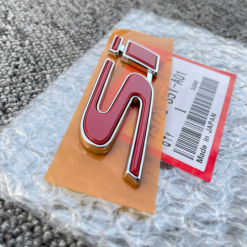 NEW SI RED BADGE For HONDA 2002-2015 Civic REAR SI EMBLEMB EP3 HATCHBACK SPOR