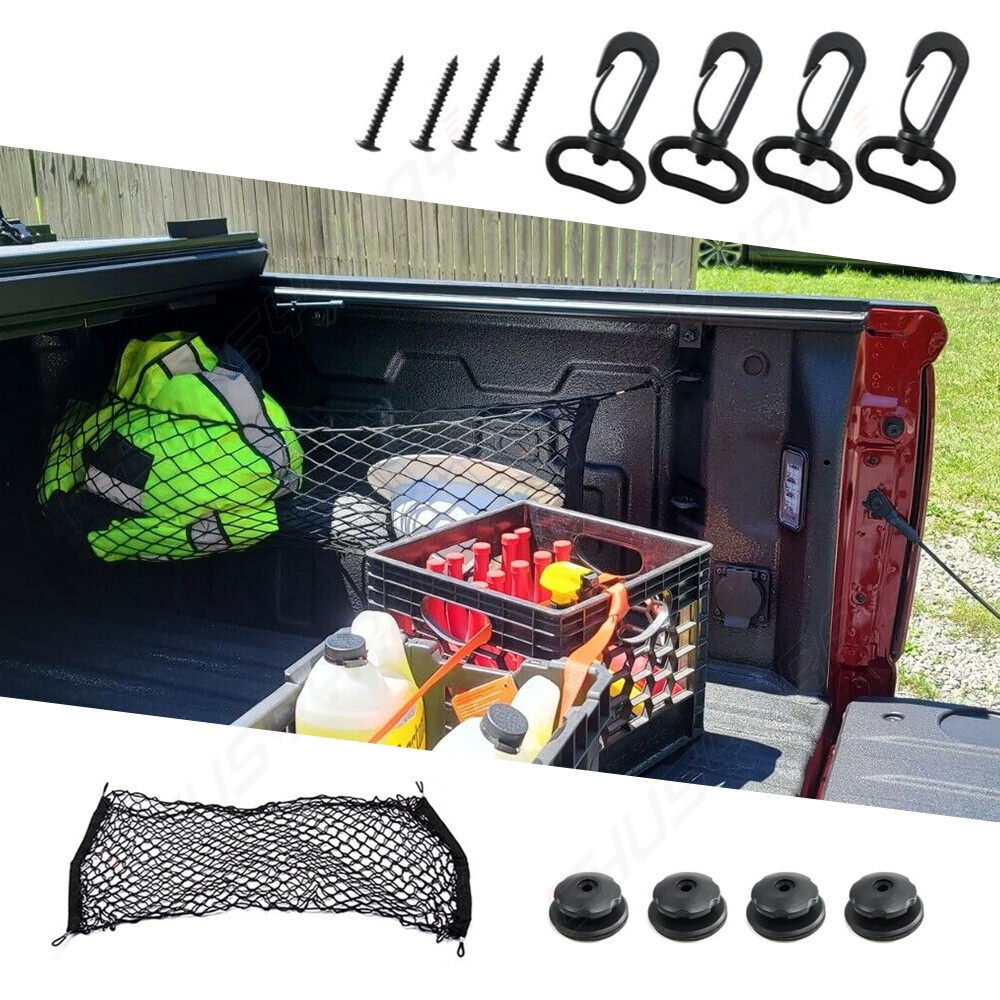 Rear Trunk Bed Envelope Style Mesh Cargo Net for TOYOTA TACOMA 1995-2022 New