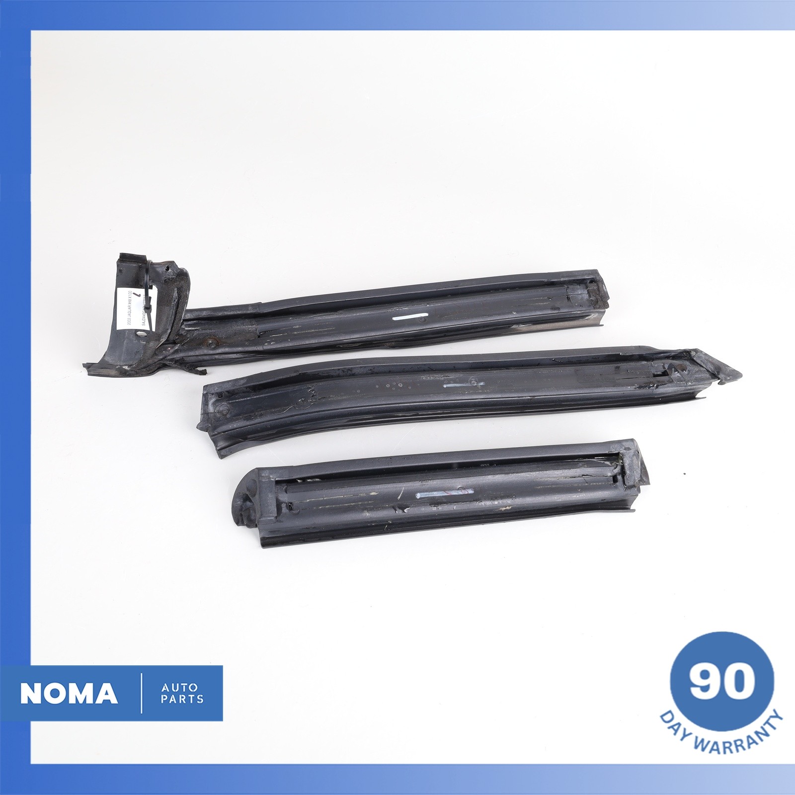 97-06 Jaguar X100 XK8 XKR Convertible Top Roof Left Molding Rubber Seal Set OEM
