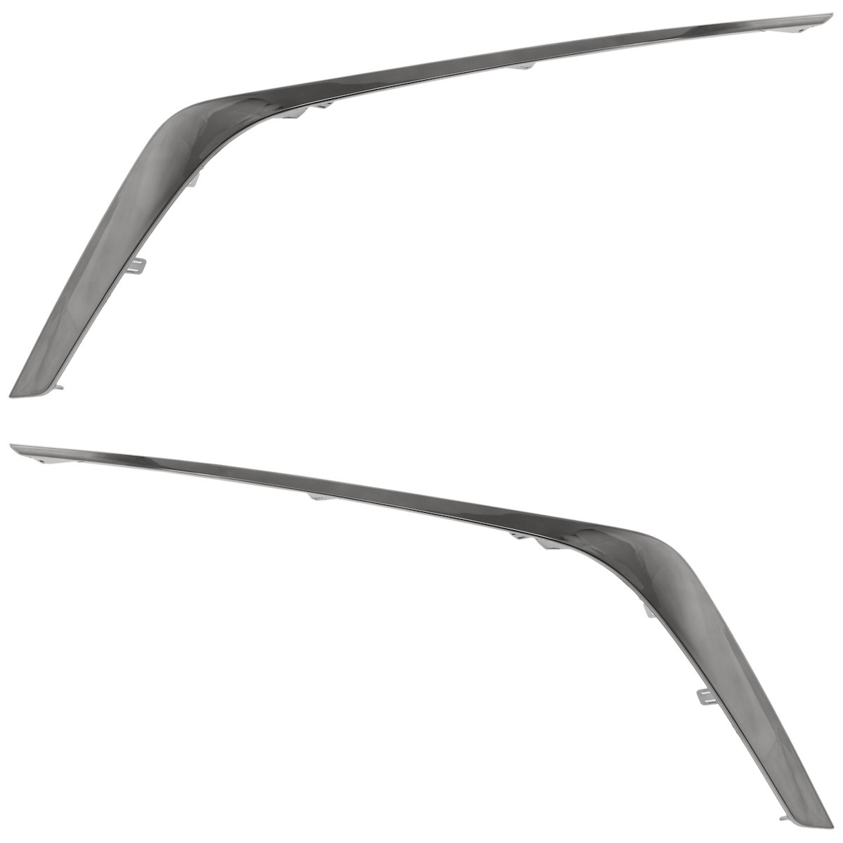 Pair Set of 2 Grille Trims Left-and-Right Left & Right for Nissan Altima 23-25