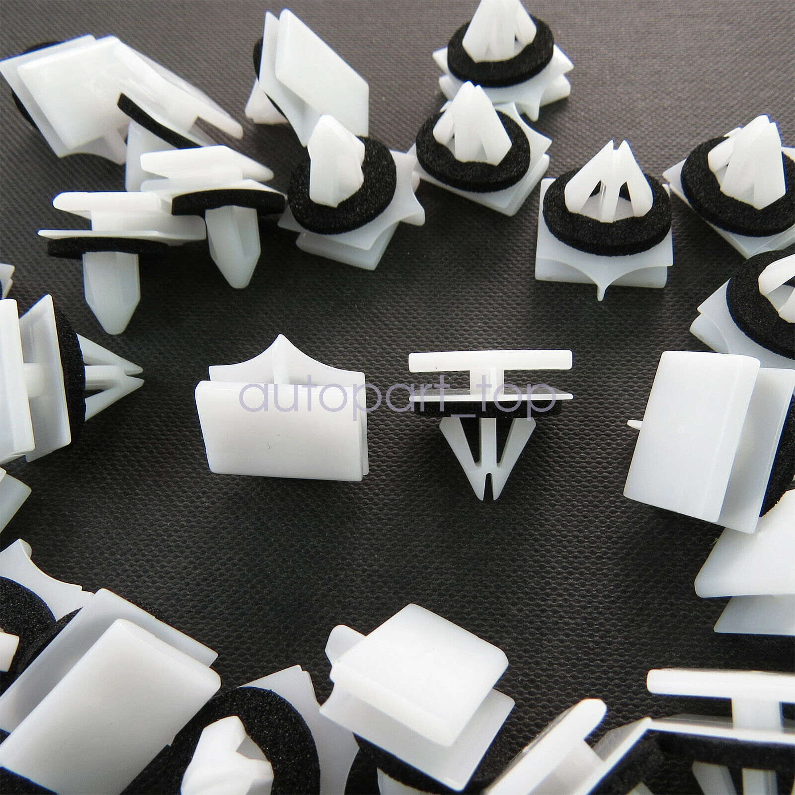100 Nylon Panel Moulding Clips for Chevy Avalanche 2002 Cladding High Quality