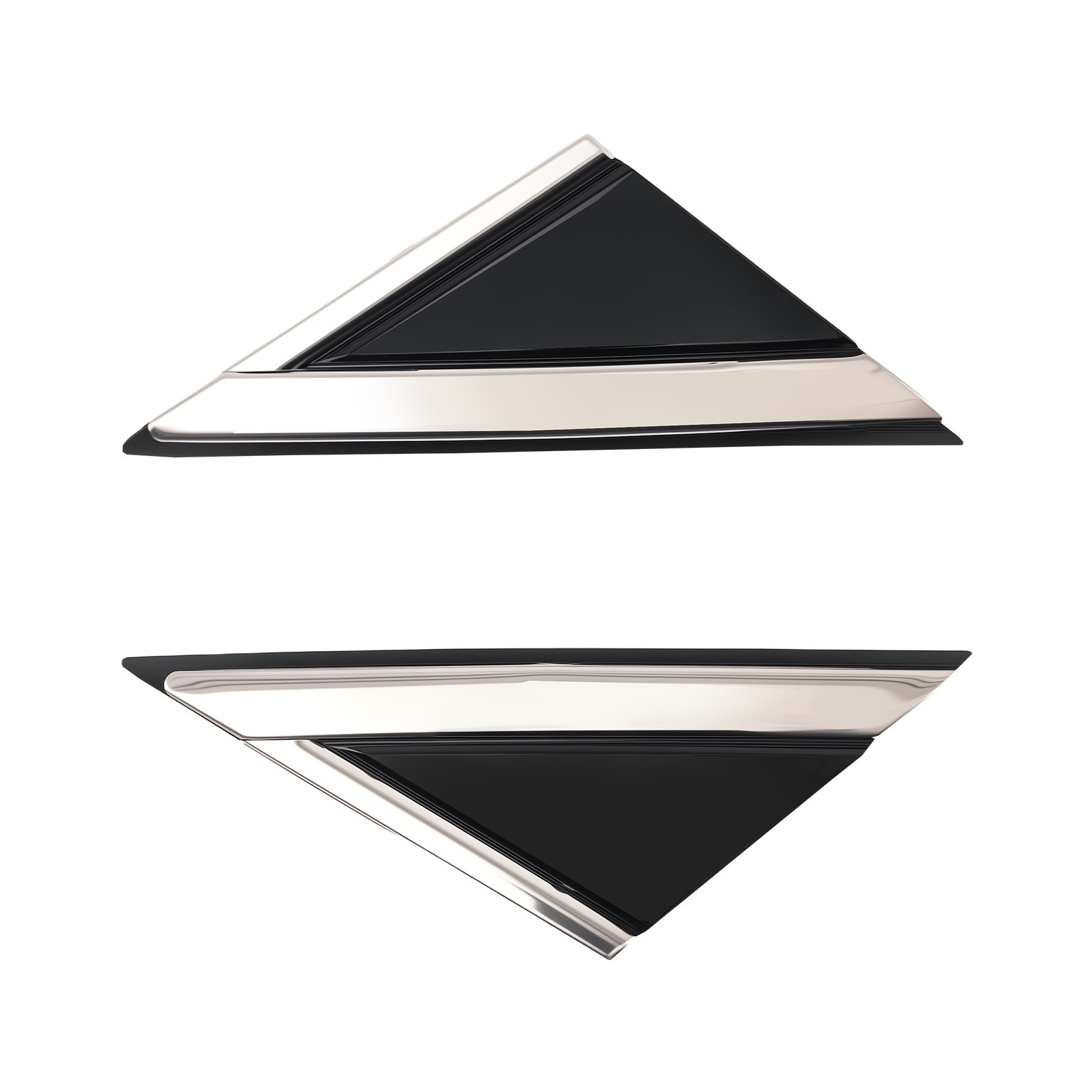 Corner Fender Triangle for Cadillac SRX 2010-2016 Black 22774040 22774041