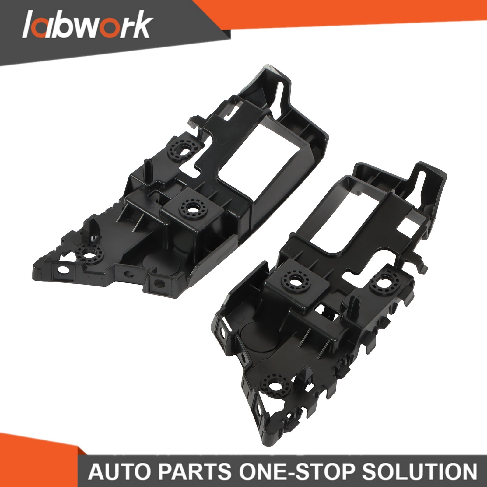 Labwork Bumper Face Bar Reinforcement Brackets 2pcs For Truck Ford F-150 21-2023