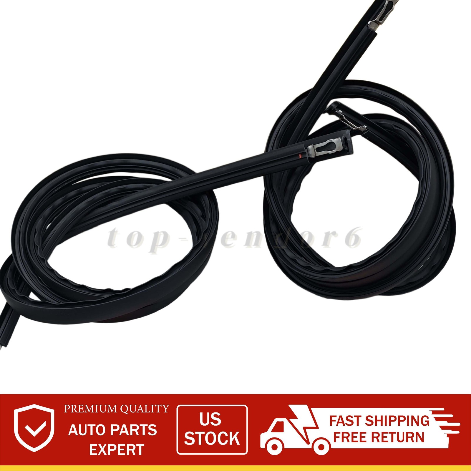 Roof Molding Trims Left+Right Fits For Honda For 1.5L 2006-08 USA