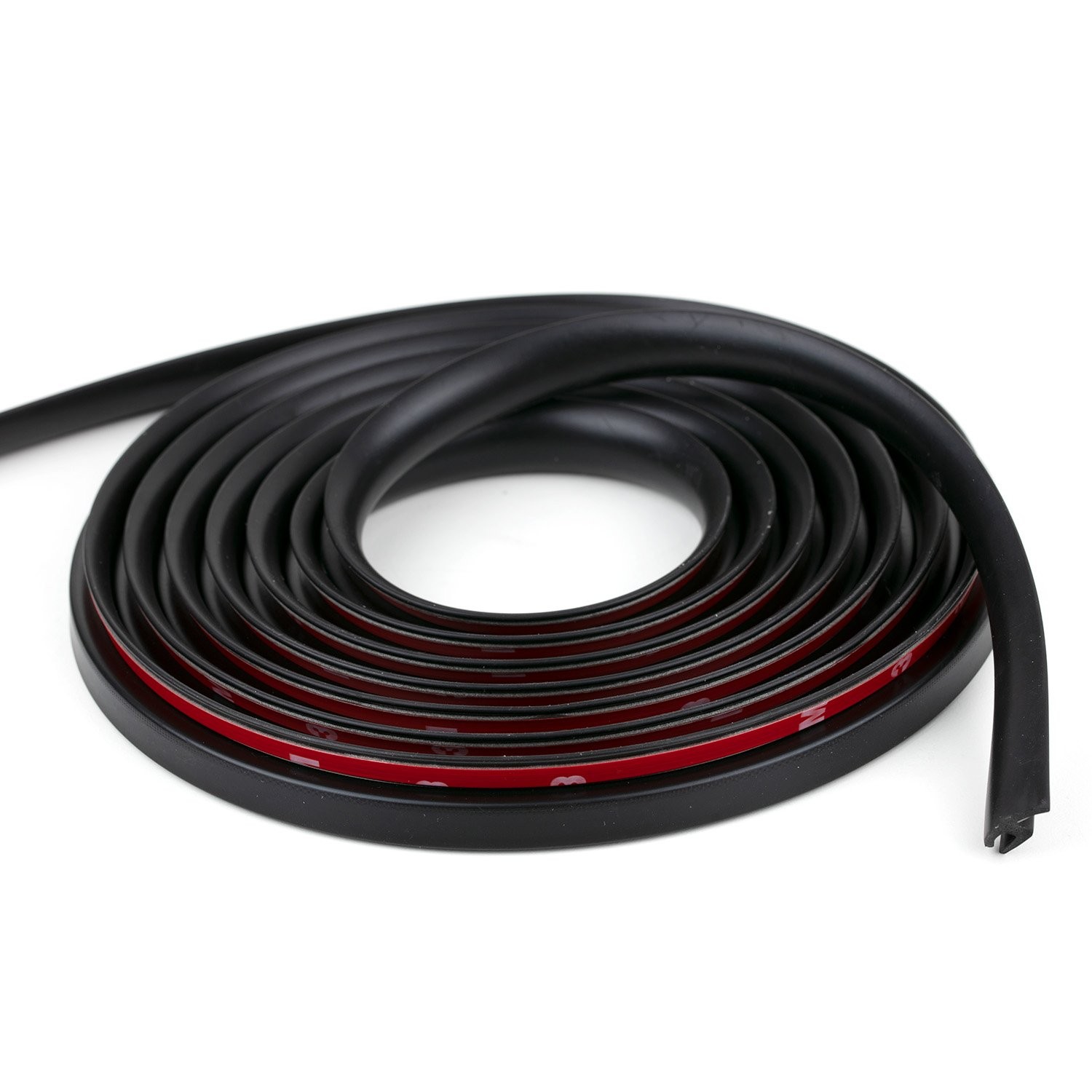 19.7ft/6m Durable Rubber Car Seal Strip Hood Moulding Trim Weatherstrip H-Shape