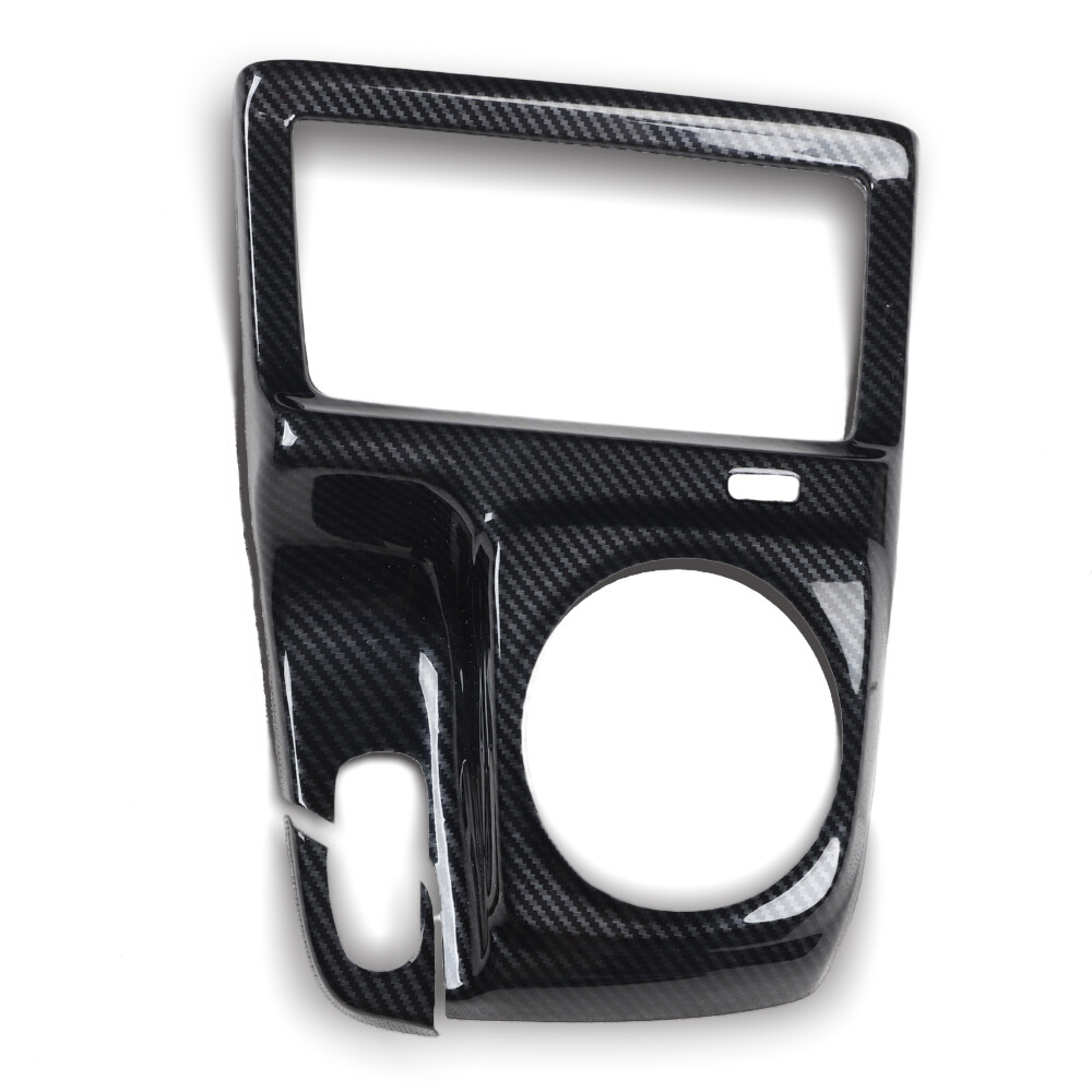 Carbon Fiber Style Manual Gear Shift Frame Cover Trim For Honda Civic 2006-2011