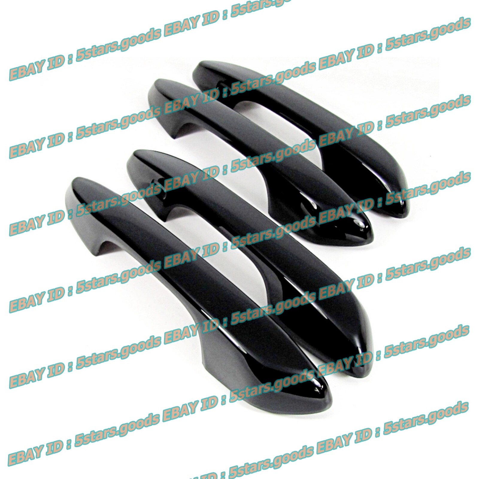 Glossy Black Side Door Handle Cover Trim For 2019-2026 Lexus UX250h UX200 SUV