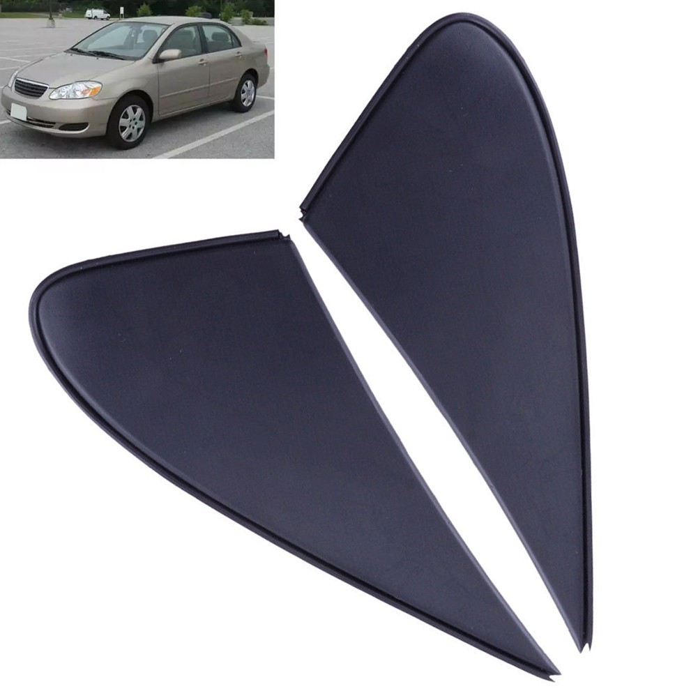 Custom Fit Side View Mirror Corner Trim for Toyota For Corolla 2008 2013 Pair