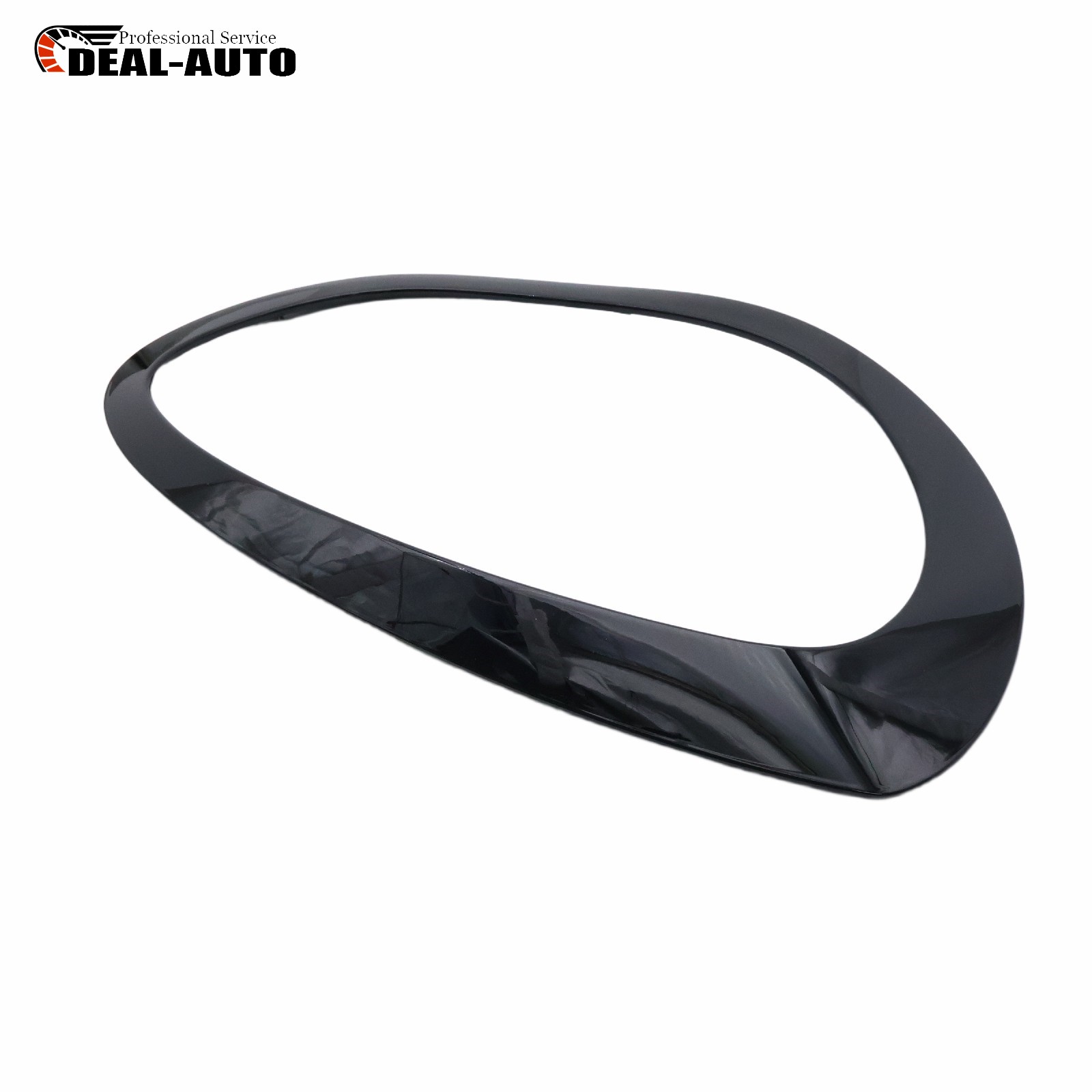 Black Headlight Ring Bezel Cover Trim For 2017-2021 Mini Cooper Countryman F60