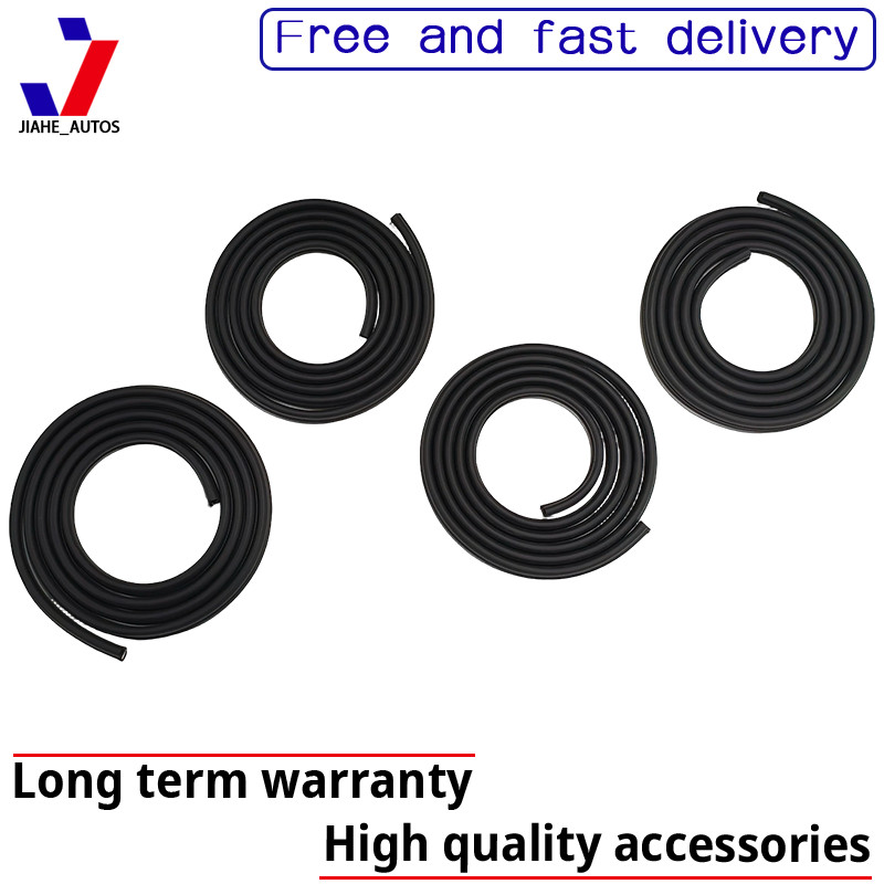 4pcs For 1996-2002 Toyota 4Runner Front Rear Left Right Door Weatherstrip Seal