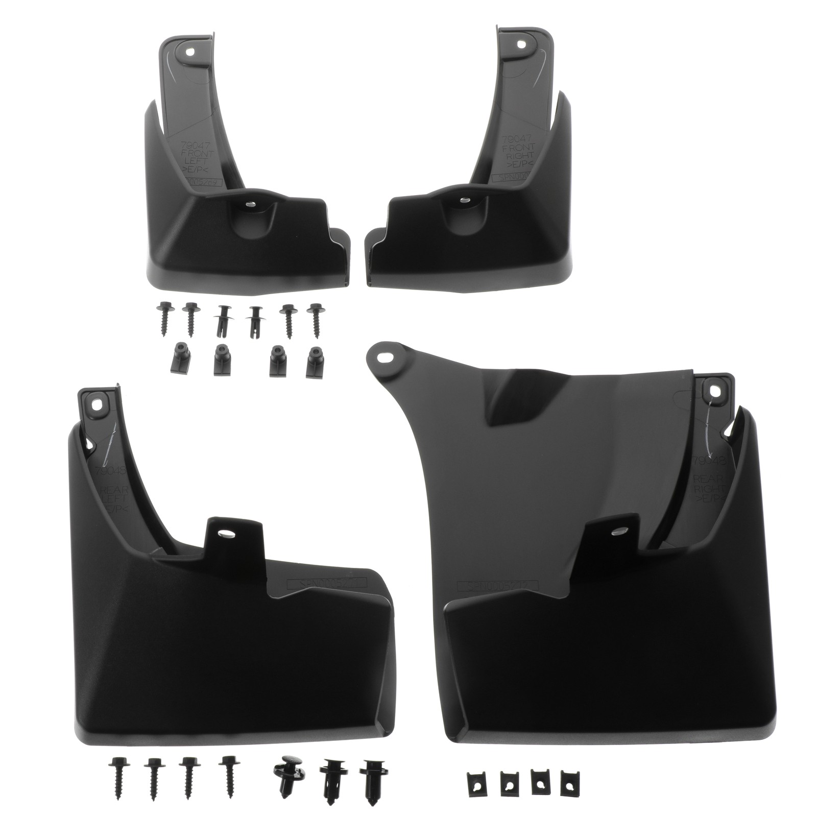 OEM NEW 2025 Subaru Forester Front and Rear Splash Guard Mud Flaps J101SSL000