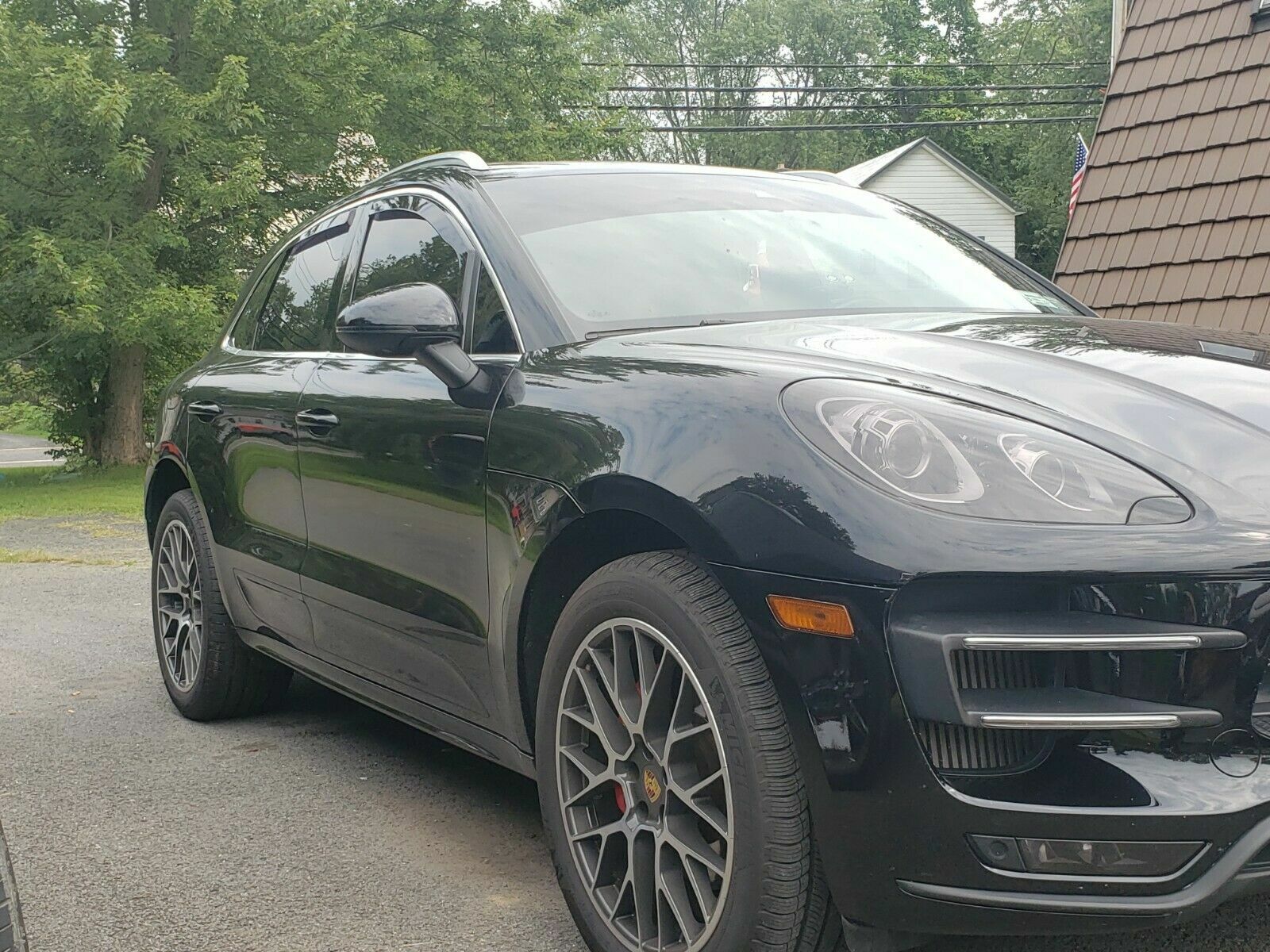 IN CHANNEL RAIN GUARDS FOR PORSCHE CAYENNE FRONT AND REAR 4PC SET ( 2011-2018)