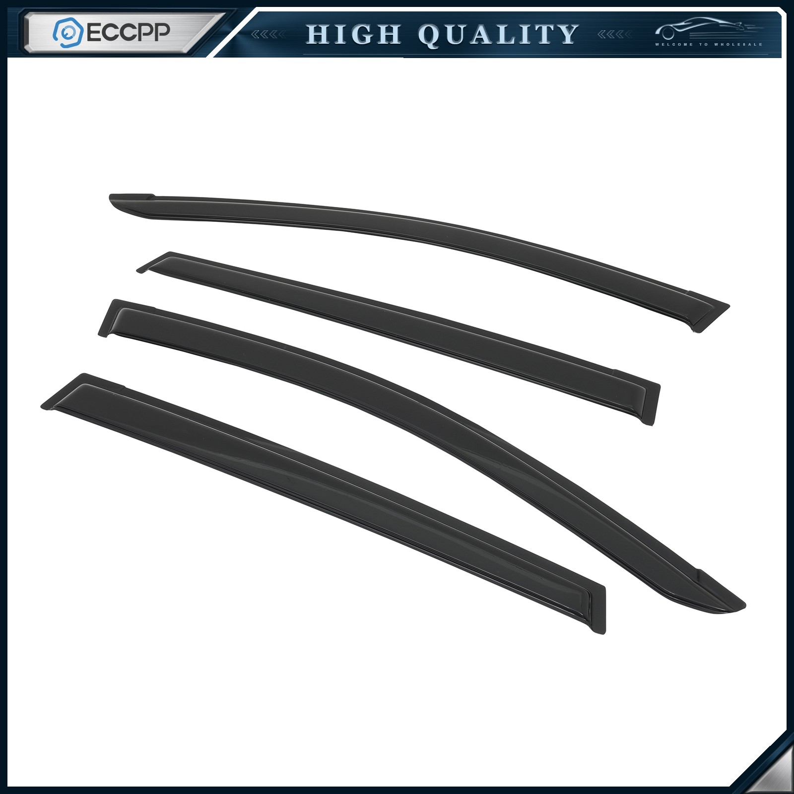 For 2013-2018 Toyota Rav4 Window Visor Vent Guards Shades Deflectors Acrylic