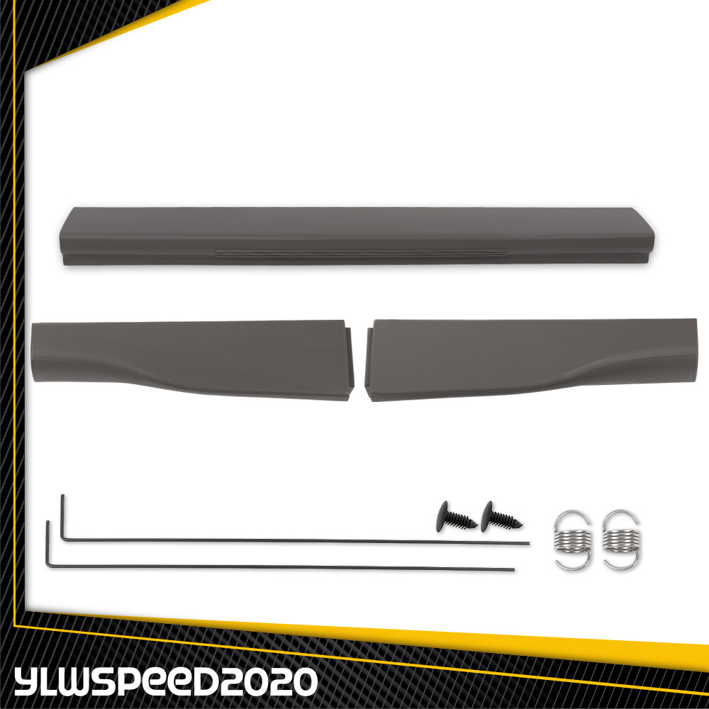 Molding Flex Step Tailgate Trim Cap Kit Fit For 08-16 Ford F250 F350 King Ranch