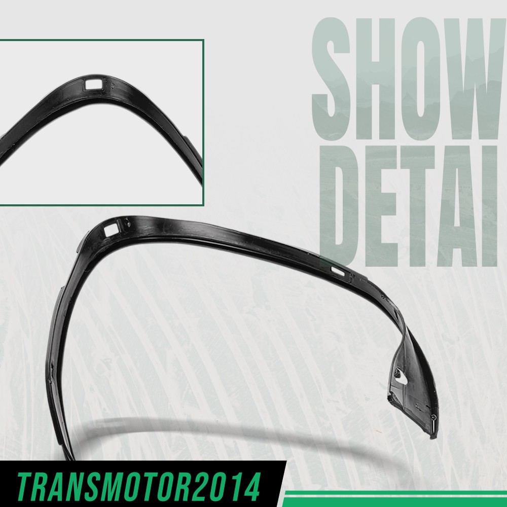 Fit for 2011-2014 Porsche Cayenne 2X Headlamp Rubber Seal Trim Decorative Strip