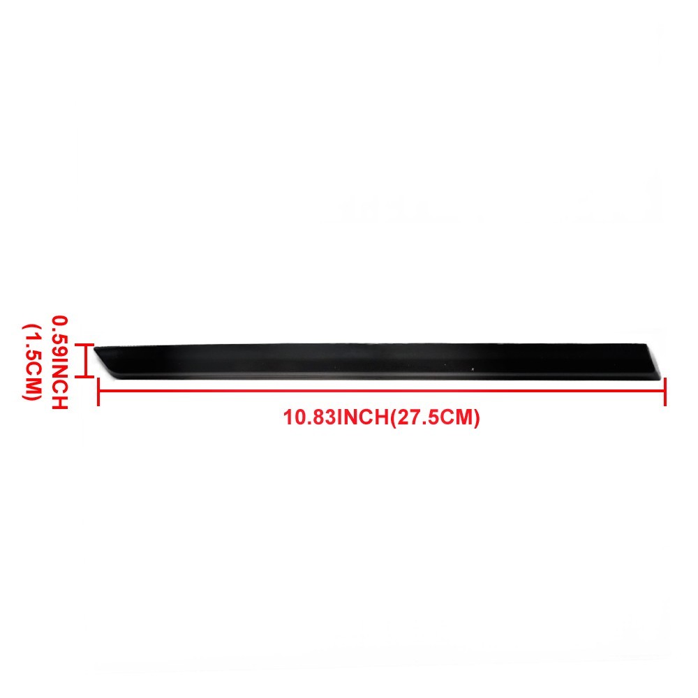 Gloss Black Front Center Grille Inserts Cover Overlay Trim for 2020-24 4Runner