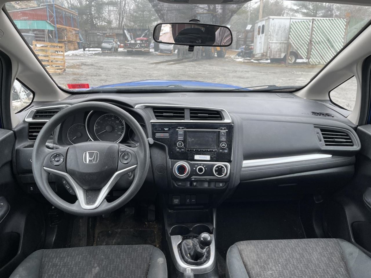 2015-2020 HONDA FIT LEFT ROCKER W/POST BLUE PC:B593M 1.5L MT FWD 122K -LX- 61871