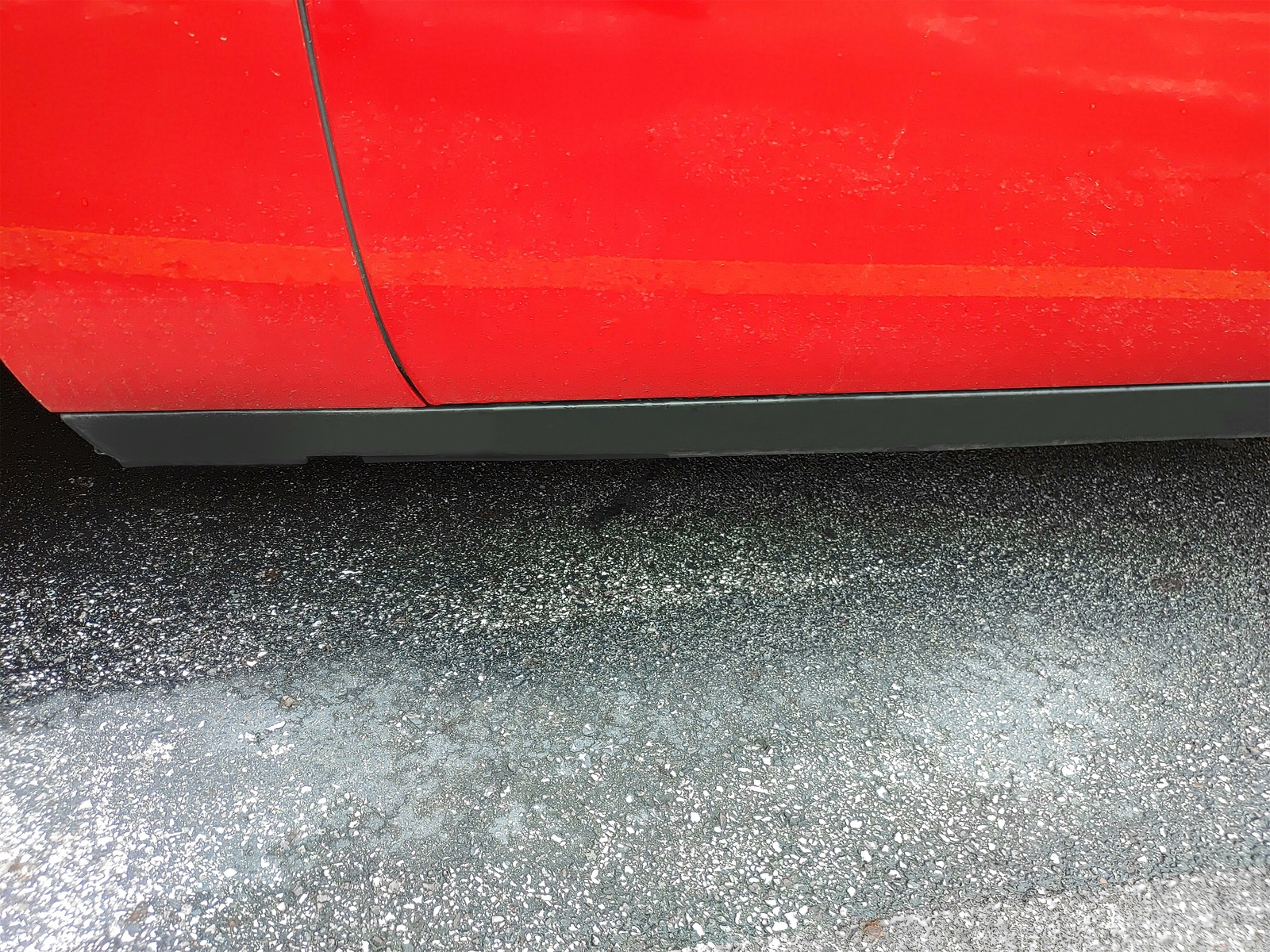 Driver Side Rocker Panel Side Skirt Extension For Dodge Challenger 08-14