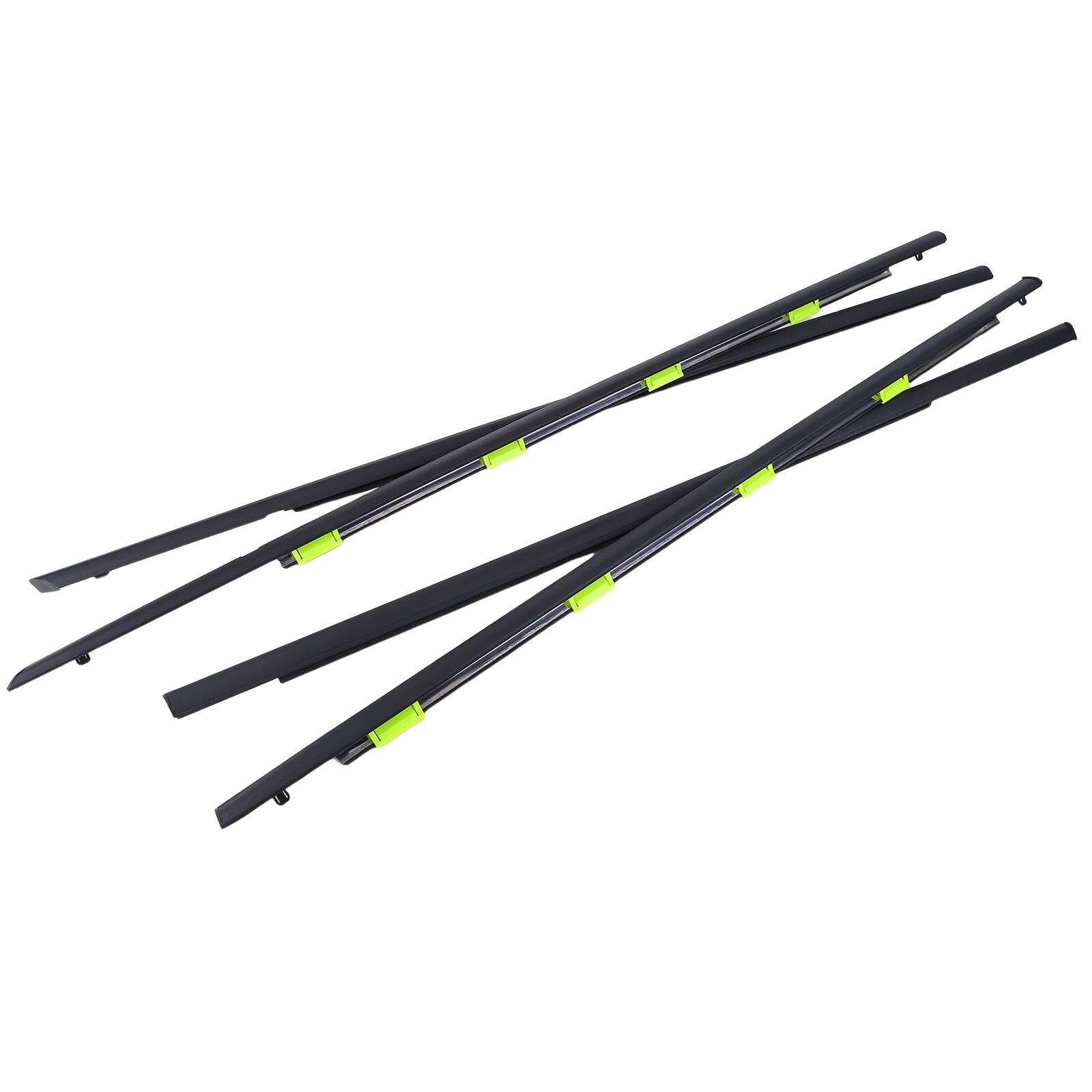 Outer Door Belt Weatherstrip Window Seal Molding Set For Honda Civic Sedan 96-00