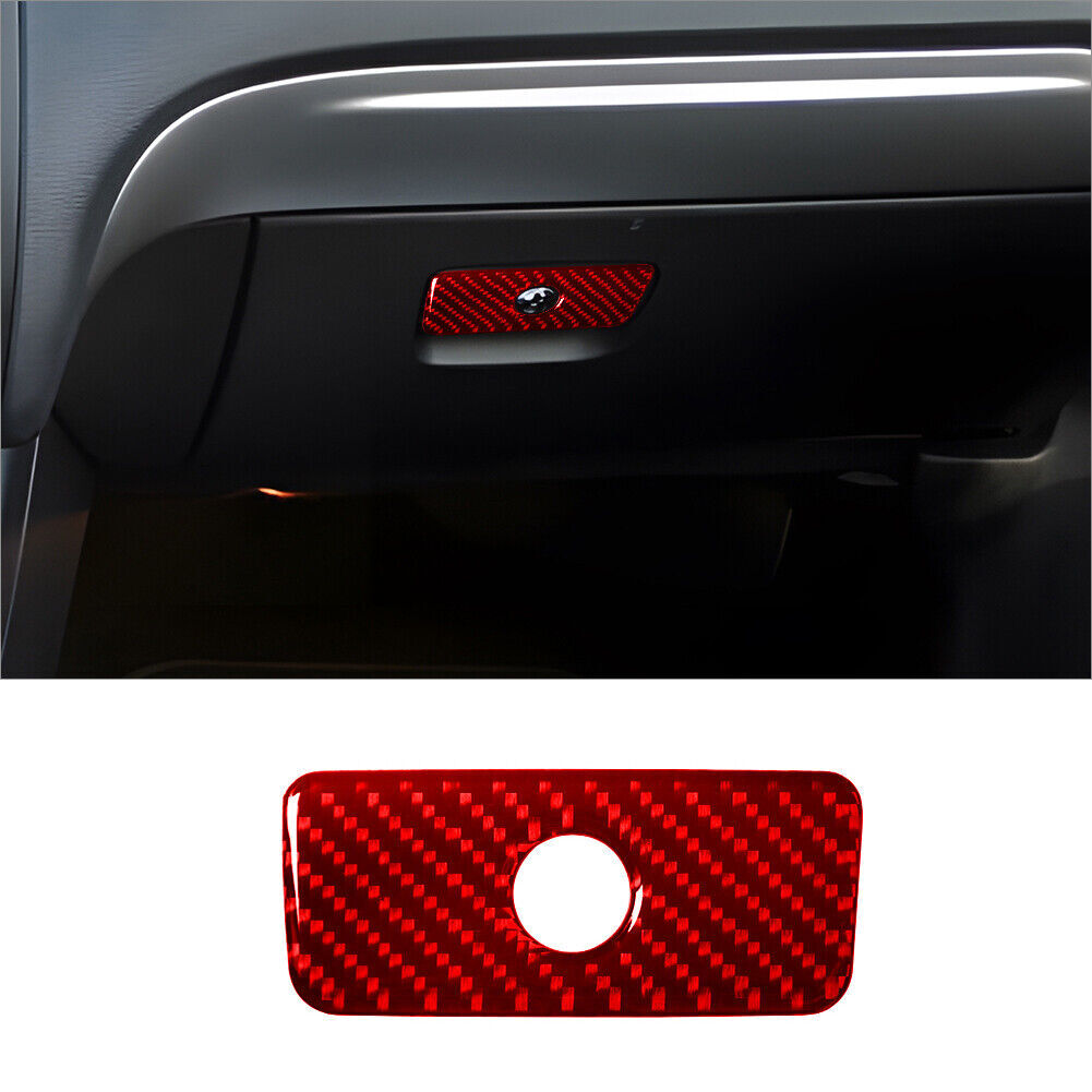 51Pcs Red Carbon Fiber Full Interior Kit Cover Trim For Dodge Durango 2014-2020