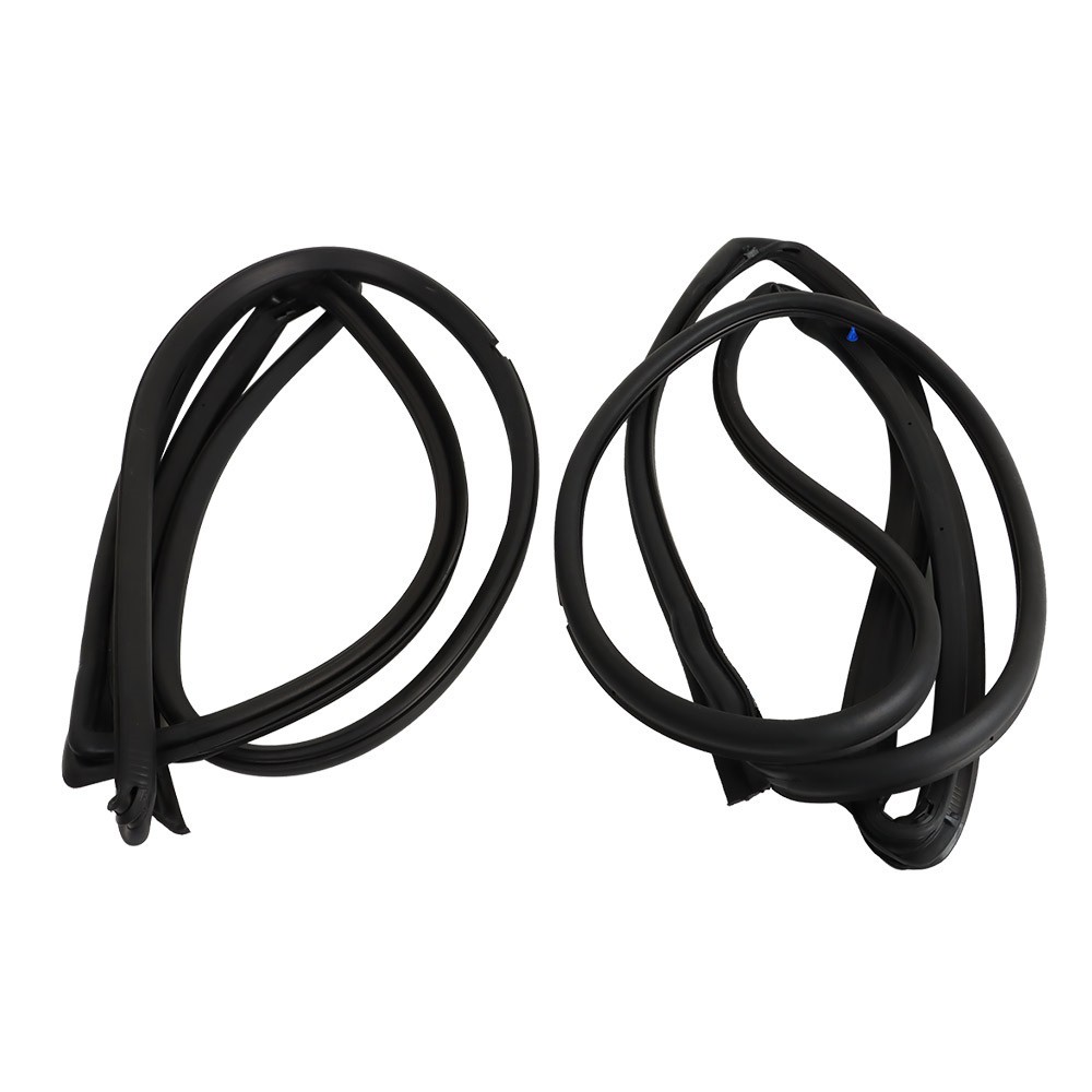 Labwork Weatherstrip Seal Kit Pair For Jeep Wrangler 2007-2018 Front Door