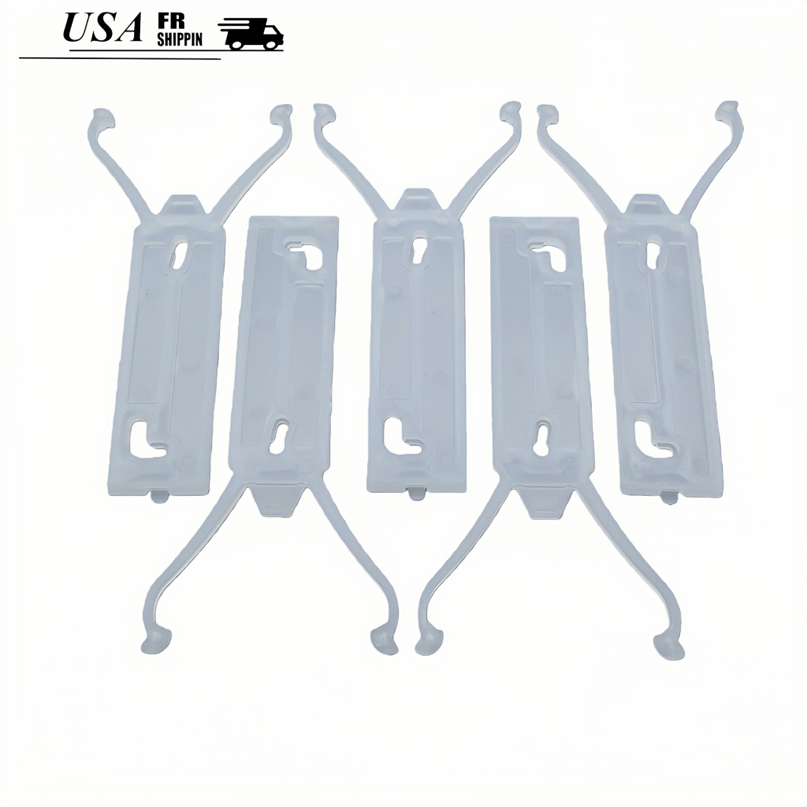 2PCS Clip Retainer For 1980-1990 Chevy Caprice Classic Door Quarter Trim Molding