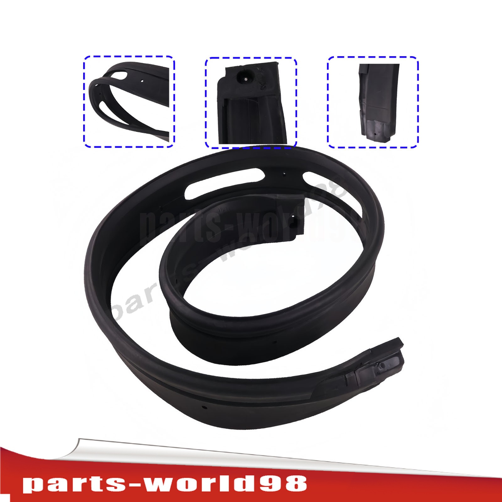 5453950 Windshield Cowl Seal For Jeep CJ5 CJ7 CJ8 1976-1986 New Frame B