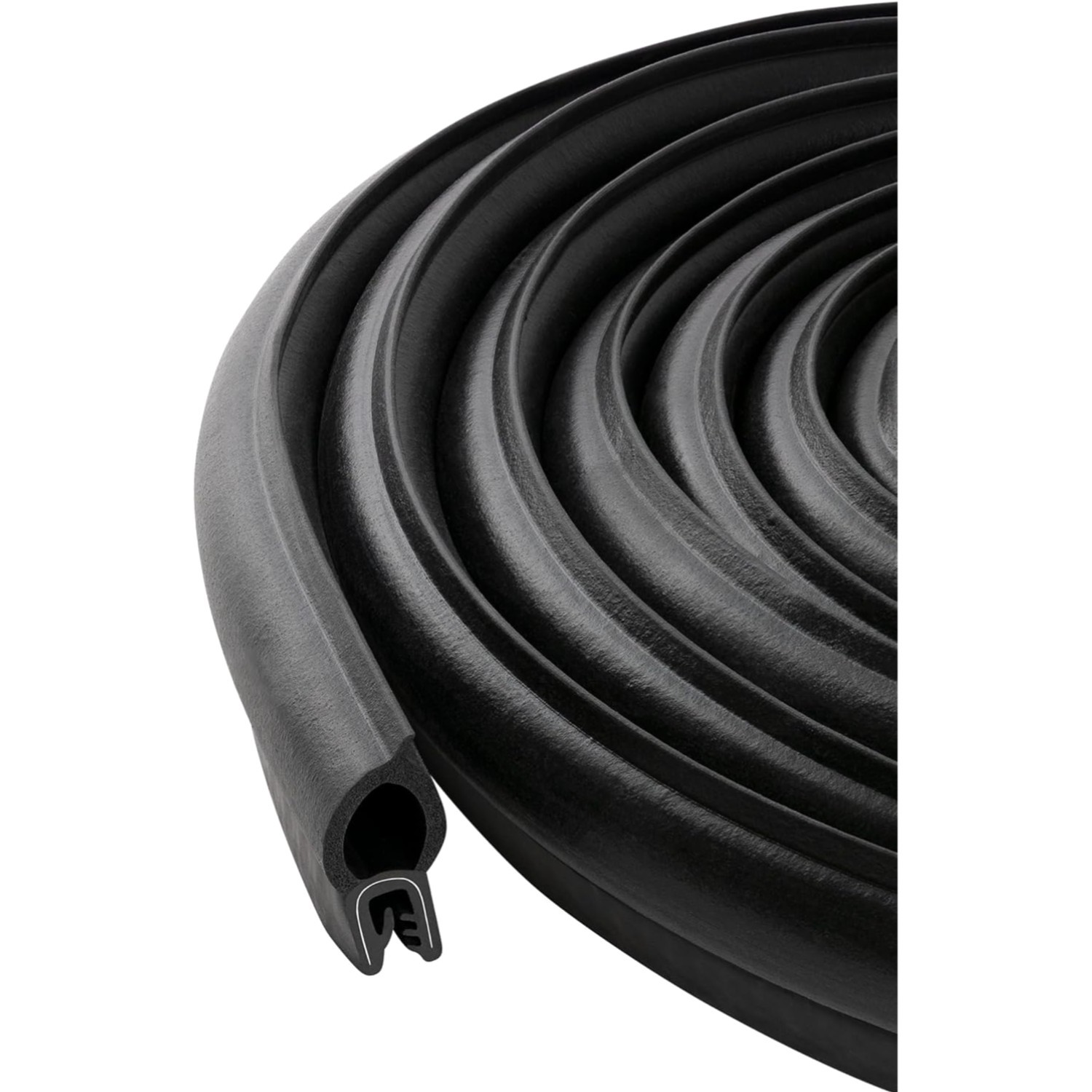 Vertical Bulb Trim Seal 12.7mm x 3.5mm Rubber for Trunk Boot Hood Hatch