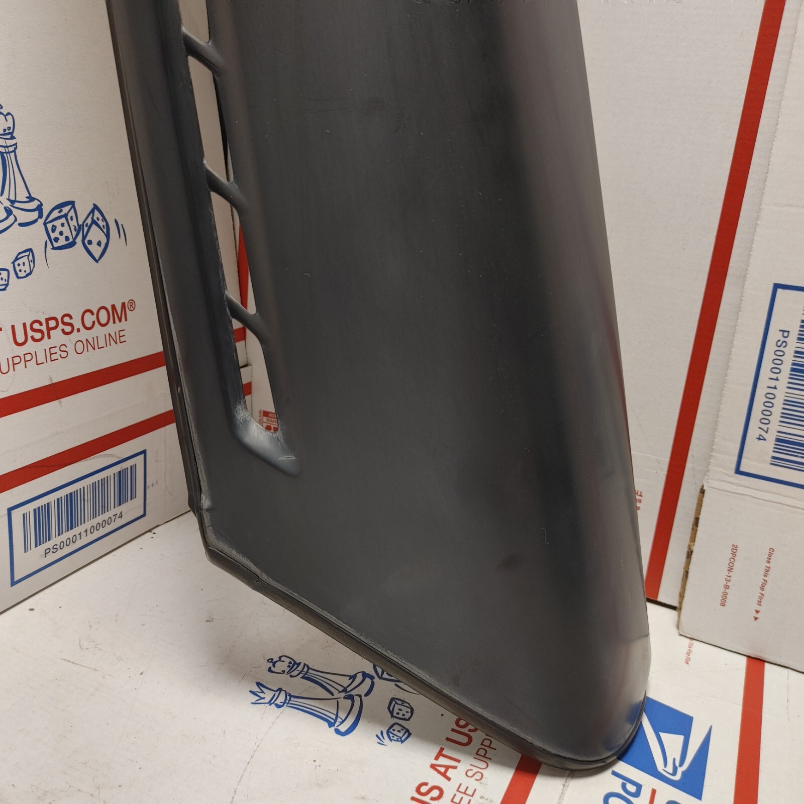 92-96 Isuzu Rodeo Driver Left Rear Upper Corner Molding On Quarter Panel OEM