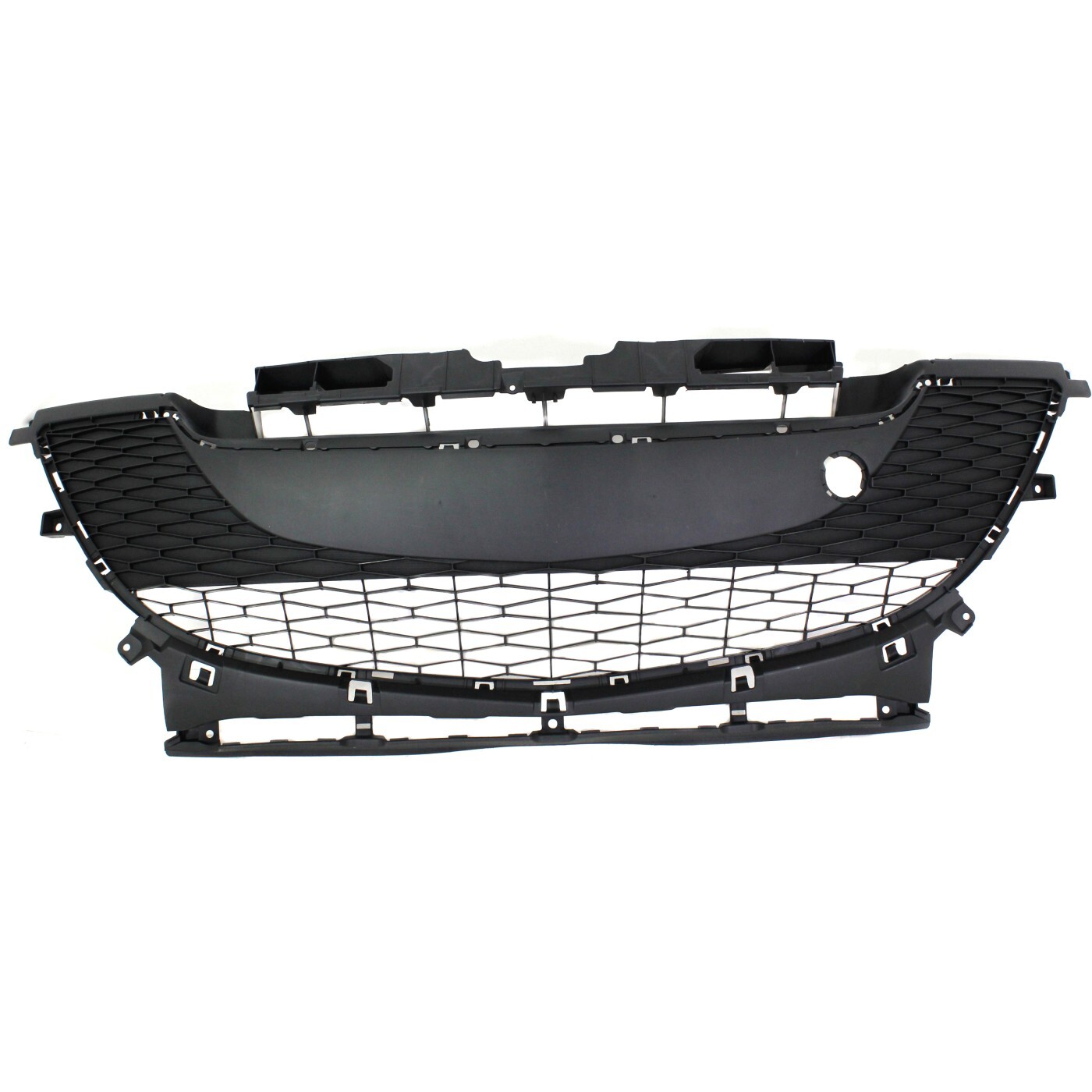 Bumper Grille For 2010-2011 Mazda 3 Front 2L Textured Gray BBM4501T1H MA1036112