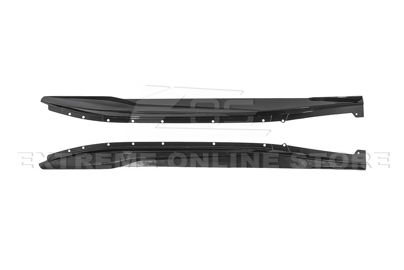 For 23-Up Corvette C8 Z06 | EOS Performance MATTE BLACK Side Skirts Extension