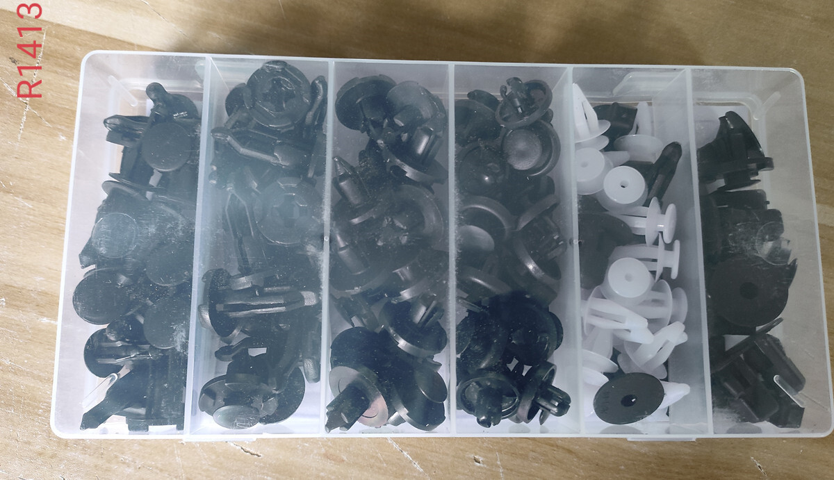100x For TOYOTA & LEXUS Trim Panel Clips Bumper Fender Push Pin Rivet 7 8 9mm
