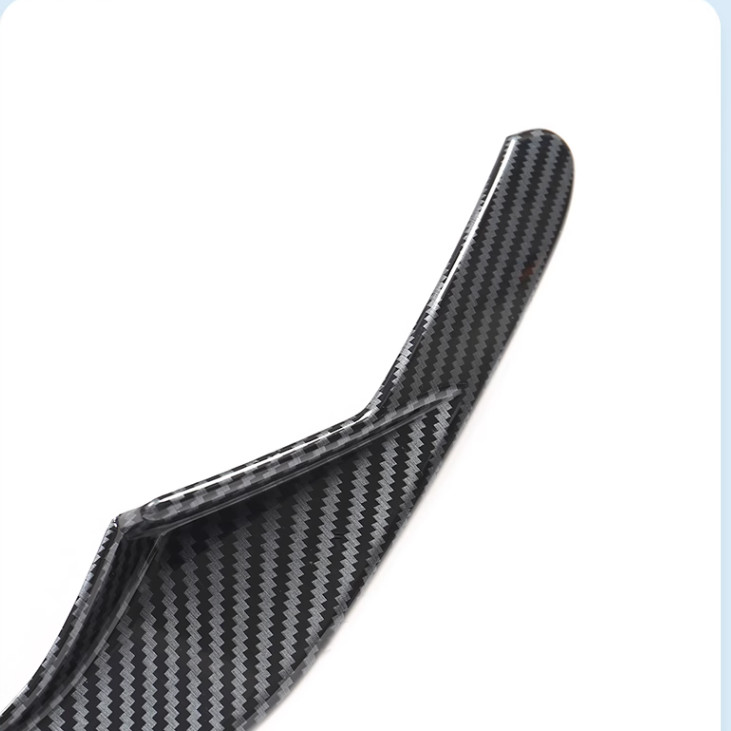 Carbon Fiber Front Headlight Lamp Strip Trim For 2023-2026 Honda CRV CR-V
