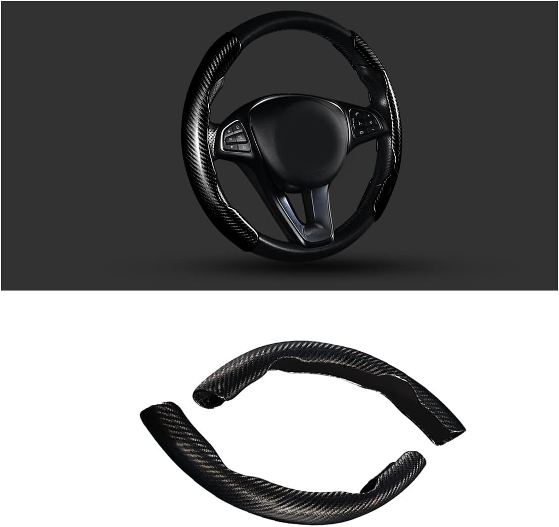 Fit For Toyota Carbon Fiber Car Steering Wheel Booster Cover Non-Slip Accessorie