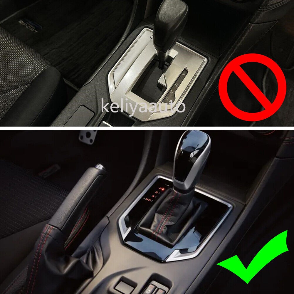 For Subaru Crosstrek Accessories 2018-2022 Center Console Gear Shift Panel Trim