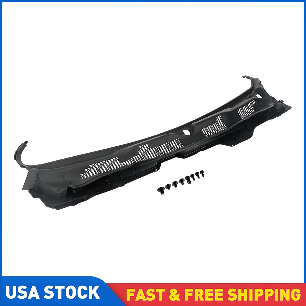 Front Wiper Cowl Windshield Panel For Ram 1500 2500 3500 2009-2024 Easy Install