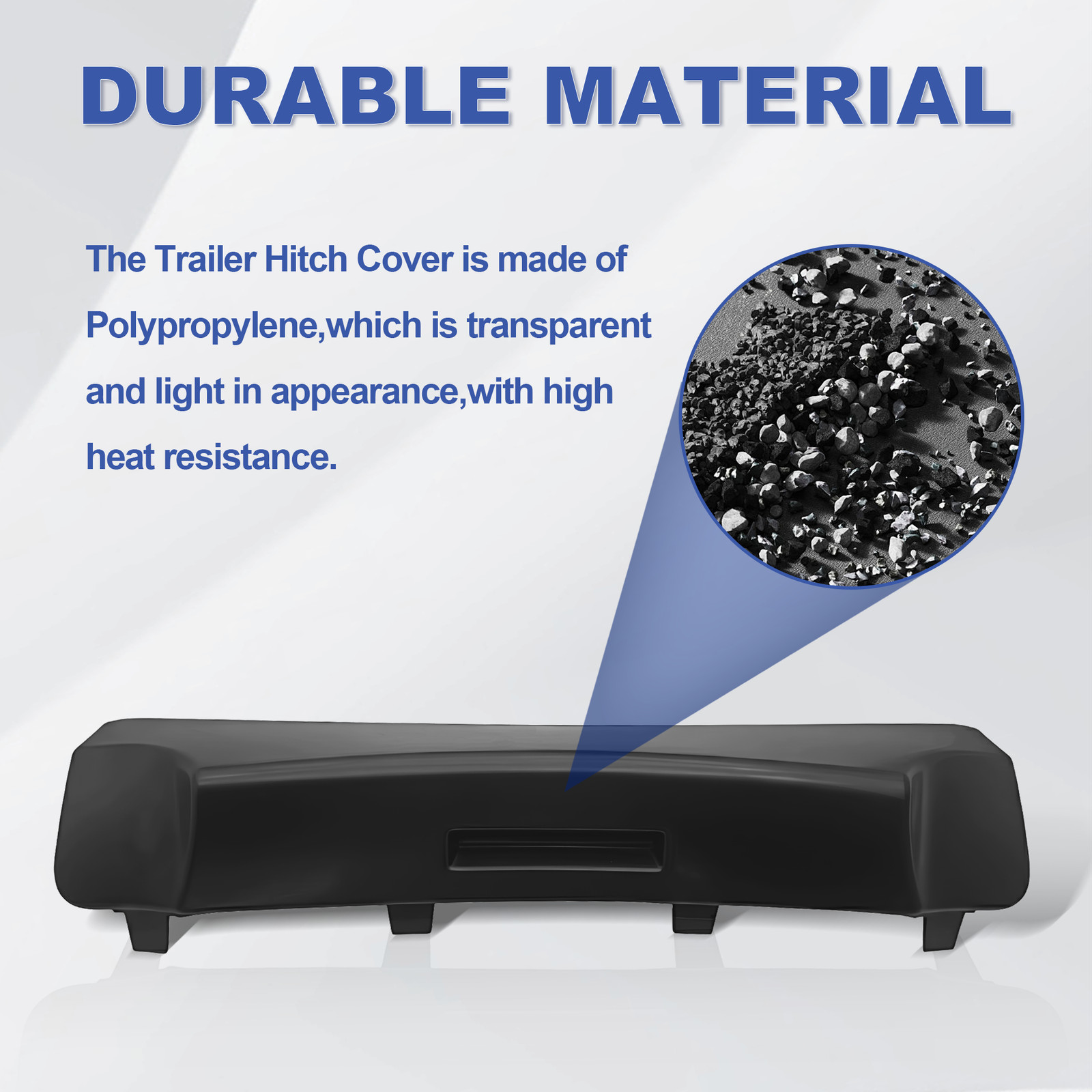 For 2018-2021 Ford Expedition Replacement Trailer Hitch Cover JL1Z17F000APTM