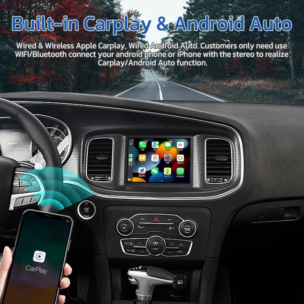8.4″ Pantalla Para Dodge Challenger 2015-2021 Radio Estéreo AHD