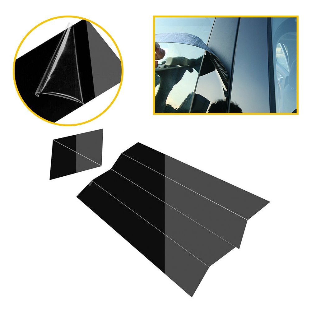 Door Post Pillar Trims For 2005-2010 Chrysler 300 300C/ Magnum Car Trim Cover US