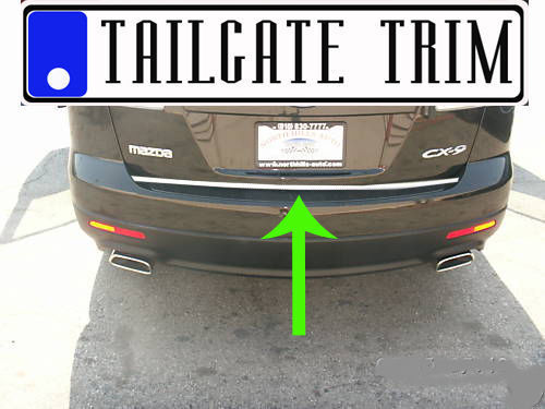 For Mazda CX9 CX-9 2007 2008 2009 2010-2015 Chrome Tailgate Trunk Trim Molding