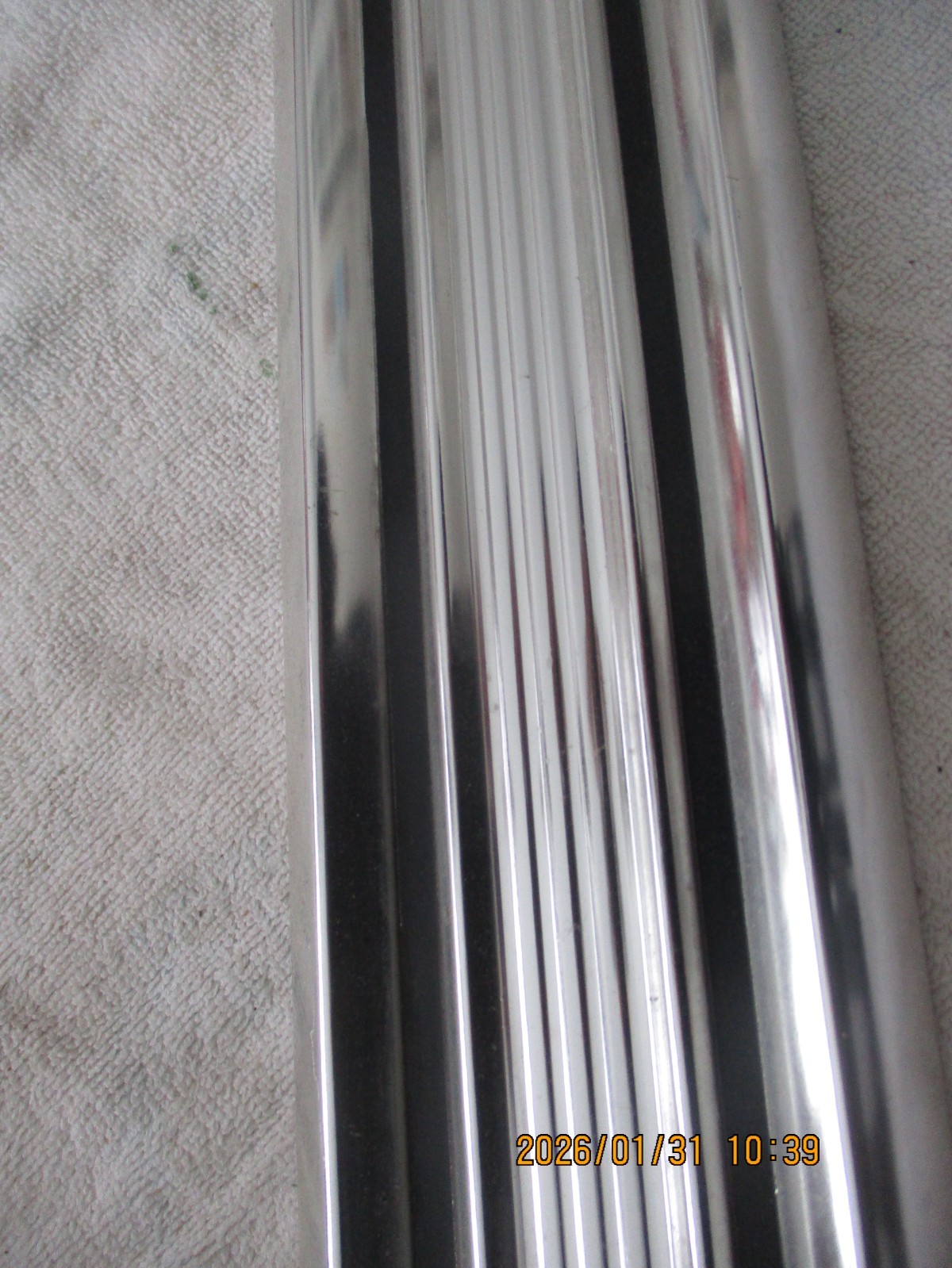 NOS 1970S FORDS PICKUP RUCKS BODY SIDE MOULDING; MEASURES 40 INCHES X 4 IN. WIDE