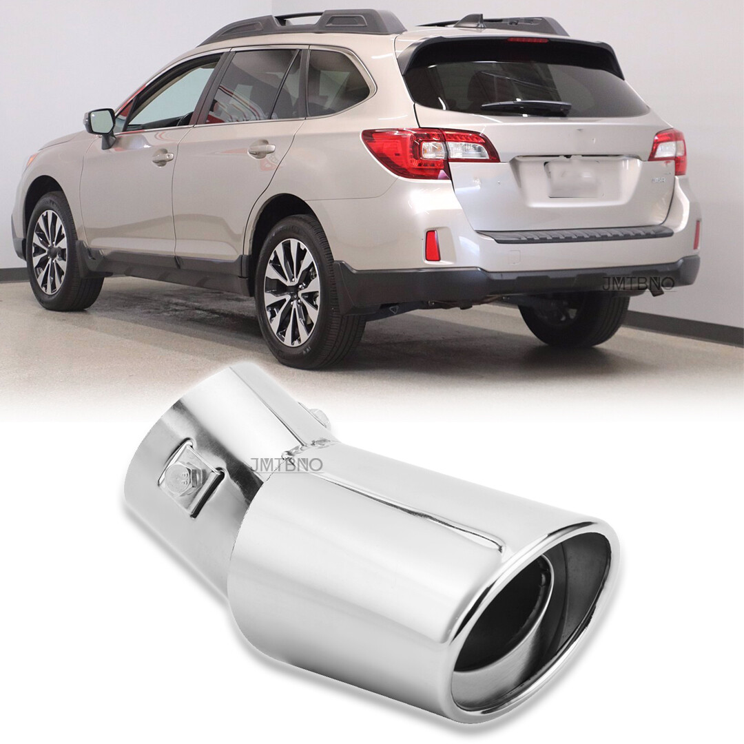 For Subaru Outback 3.6R Stainless Steel Rear Exhaust Pipe Tail Muffler Tip Trim