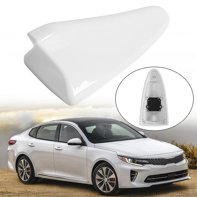 White Fit For 2012 -17 2014 Hyundai Veloster EB Shark Fin Roof Antenna Cover US