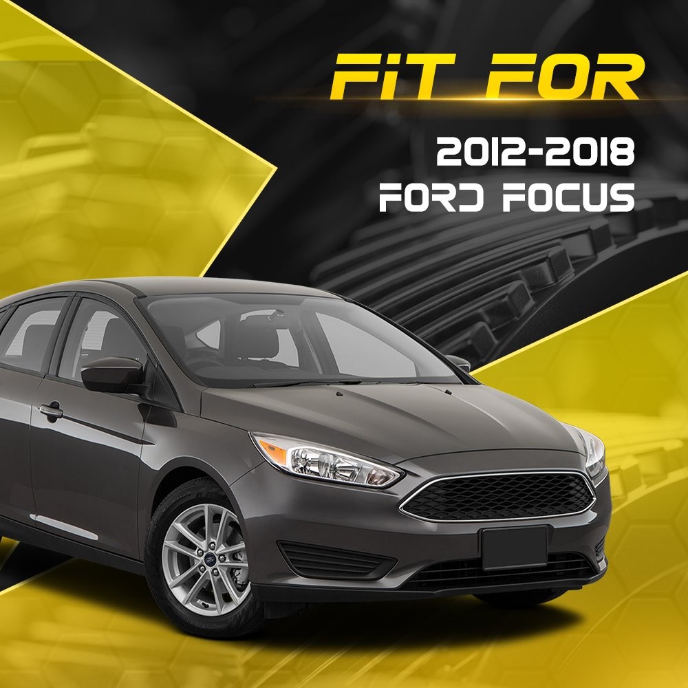 Fit Ford Focus 2012-2018 Front Door Body Mount Weatherstrip Rubber Seal 2-6X