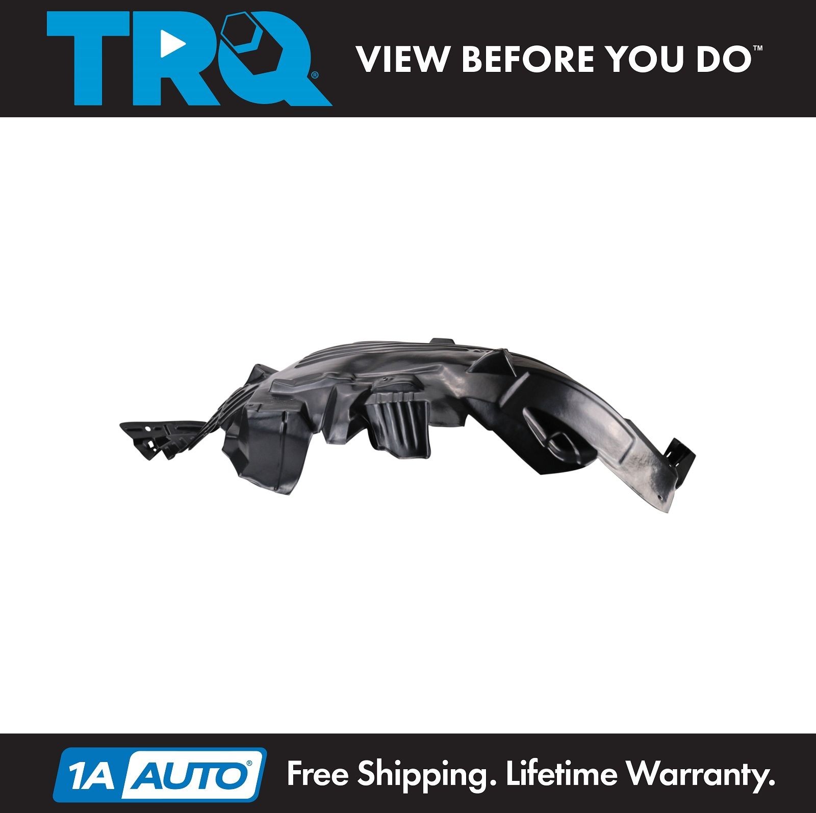 TRQ Front Right Inner Fender Liner Fits 2008-2015 Nissan Armada