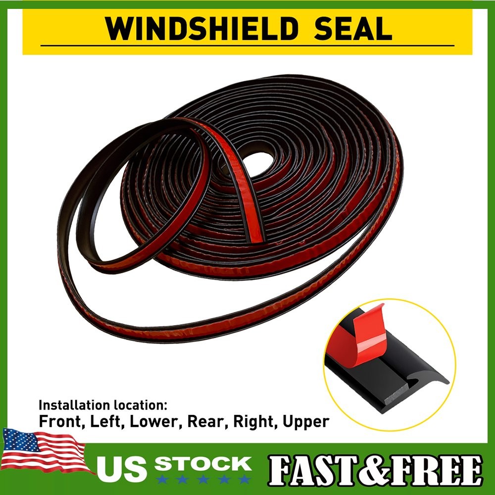 Weather Seal Strip Car Roof Windshield Trim Edge Molding Protector Guard 1~10X