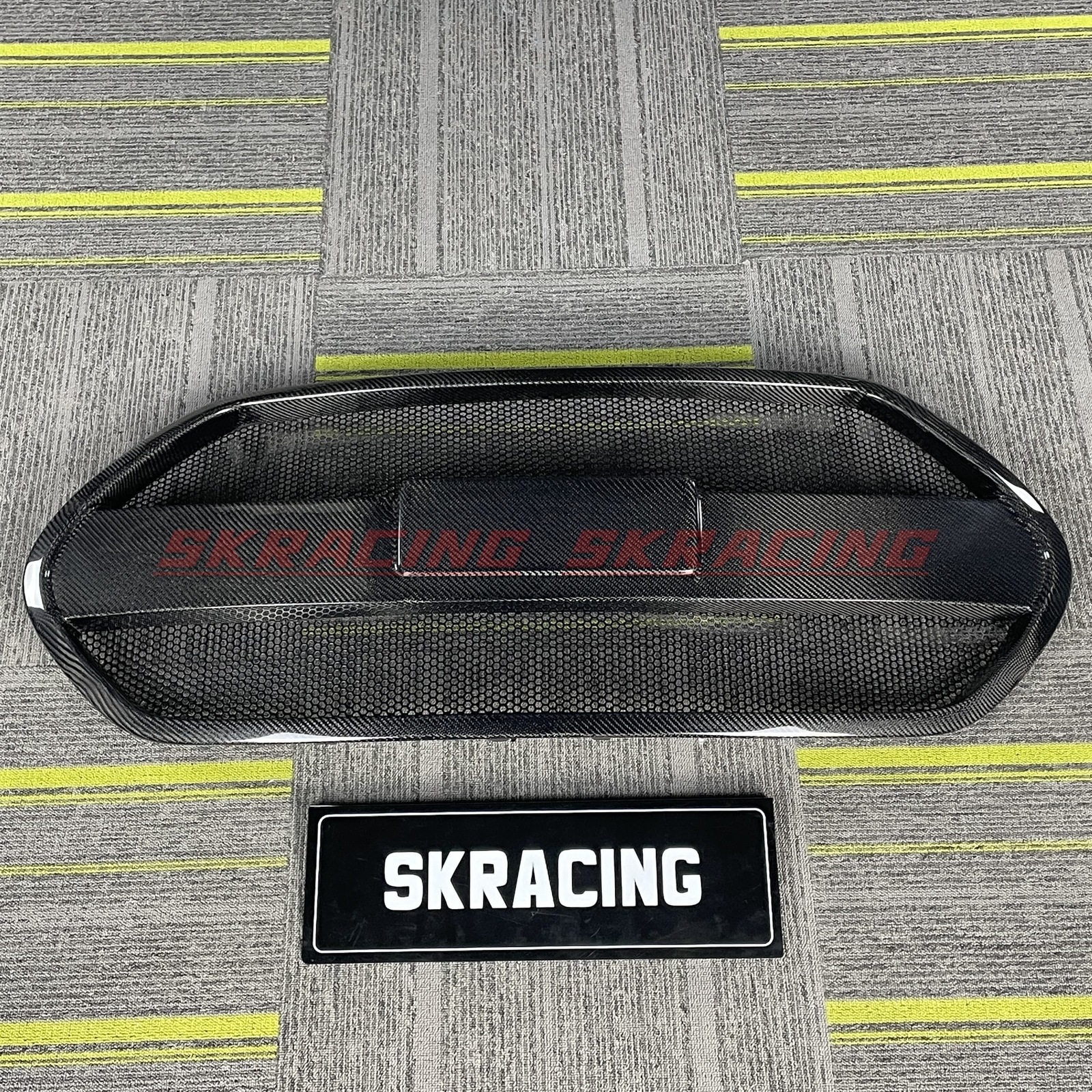 Forged/Carbon Fiber/Matte Black Front Bumper Grille For Hyundai Veloster Turbo