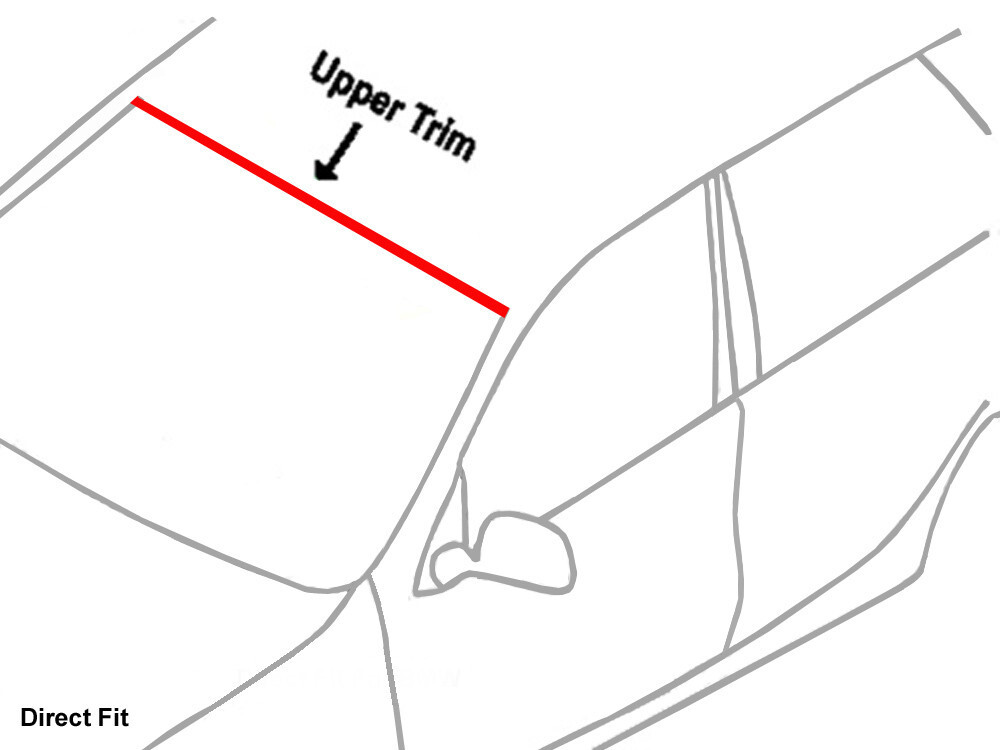 Upper Windshield Molding Trim 2012-2022 HONDA CR-V. Installation Tools Included