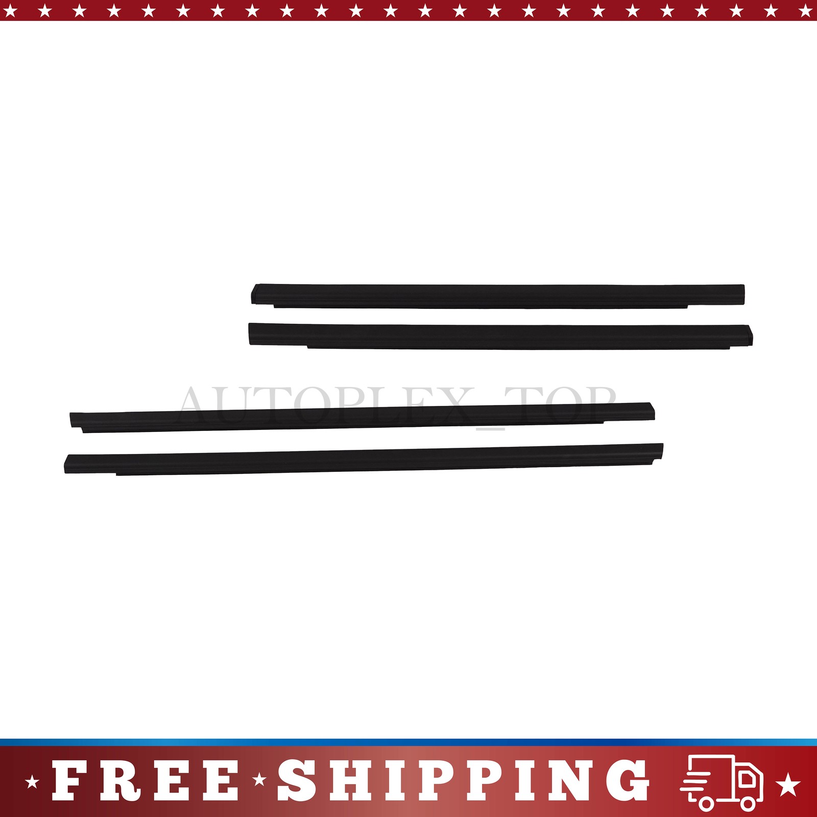 NEW 4PCS Fits 2001-2006 Nissan Sentra Front Rear Left Right Weatherstrip US