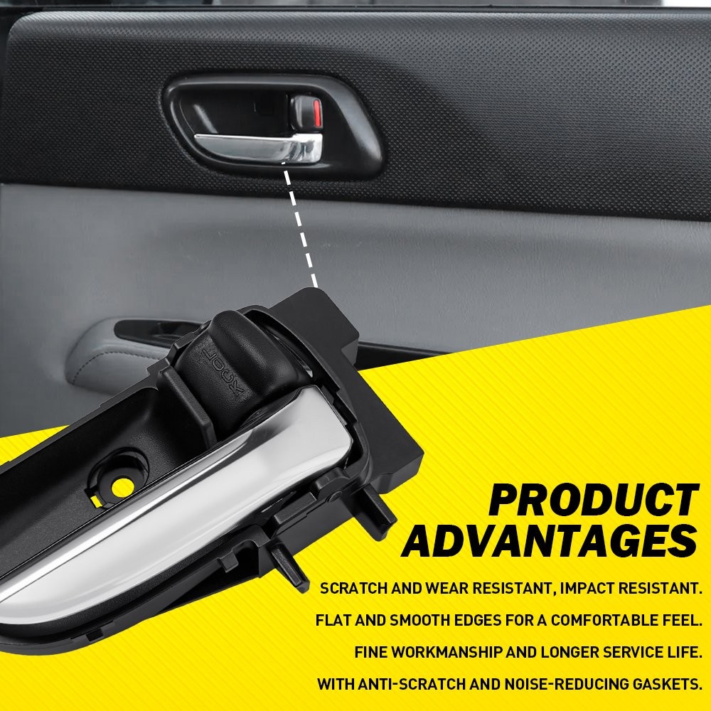 4xInside Interior Door Handles For Subaru Forester 2003 2004 2005 2006 2007 2008